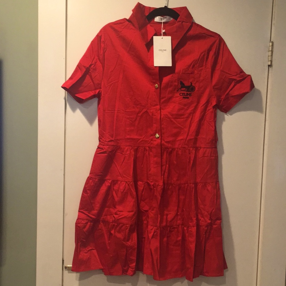 Celine Red Dress